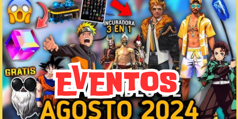 Eventos Especiales de Free Fire en Agosto