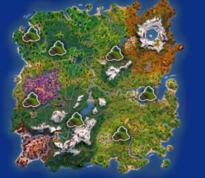 Où Trouver la Tortue Géante sur Fortnite Chapitre 6