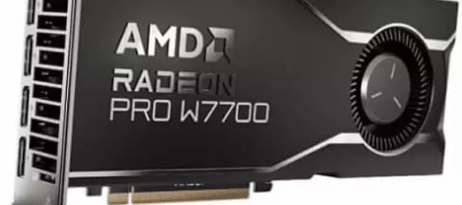 Meilleures Cartes Graphiques 3D 
AMD Radeon Pro W7700 16 Go